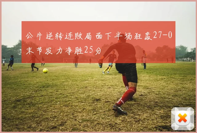 公牛逆转连败局面下半场狂轰27-0末节发力净胜25分